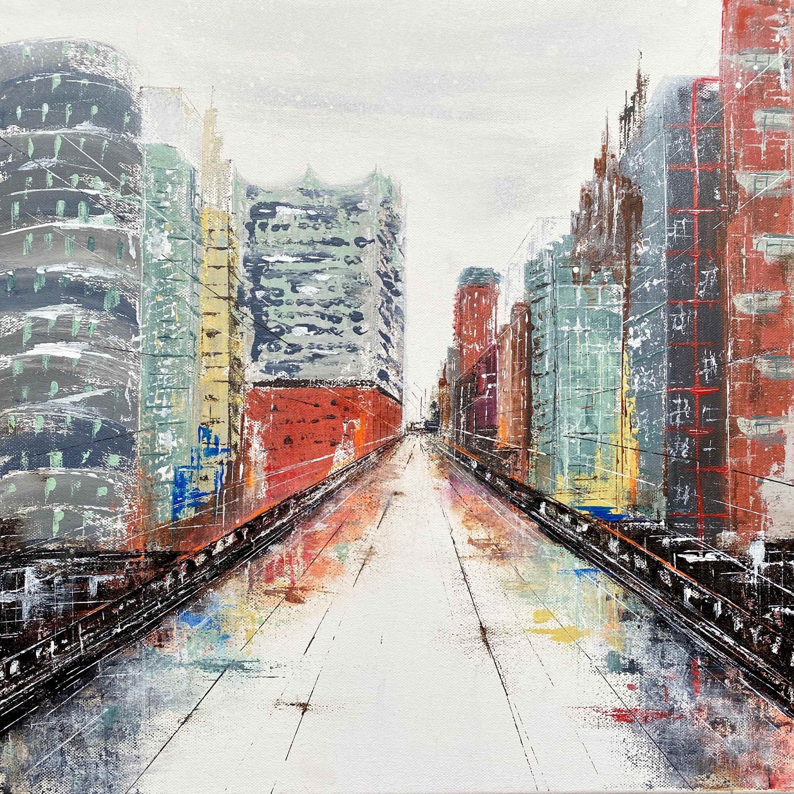 Kunstwerk „Weg zur Elphi“ von Nina Groth