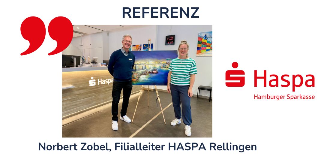 Referenz Norbert Zobel, Filialleiter HASPA Rellingen